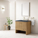 Light Natural Oak / Charcoal Soapstone - 3 Faucet Holes