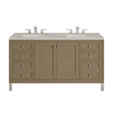 Walnut Whisper / Victorian Silver - 3 Faucet Holes