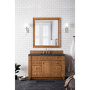 Saddle Brown / Charcoal Soapstone - 3 Faucet Holes