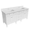 Bright White / White Zeus - 3 Faucet Holes
