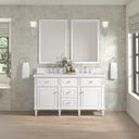 Bright White / White Zeus - 3 Faucet Holes