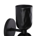 Renwil Alessia 11.2" Powder Coated Matte Black 2-Light Wall Sconce