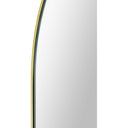 Renwil Beckah 40" Tall Oval Wall Mirror - Yellow