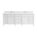 Bright White / White Zeus - 3 Faucet Holes