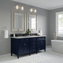 Victory Blue / Victorian Silver - 3 Faucet Holes