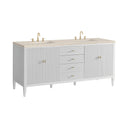 Bright White / Eternal Marfil - 3 Faucet Holes