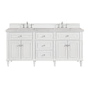 Bright White / Eternal Jasmine Pearl - 3 Faucet Holes
