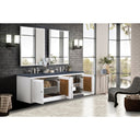 Glossy White / Charcoal Soapstone - 3 Faucet Holes