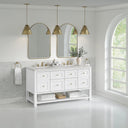 Bright White / Eternal Jasmine Pearl - 3 Faucet Holes