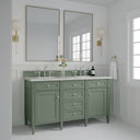 Smokey Celadon / Victorian Silver - 3 Faucet Holes