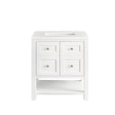 Bright White / White Zeus - 3 Faucet Holes