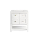 Bright White / White Zeus - 3 Faucet Holes