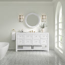Bright White / White Zeus - 3 Faucet Holes