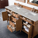 Saddle Brown / Victorian Silver - 3 Faucet Holes