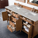 Saddle Brown / Victorian Silver - 3 Faucet Holes