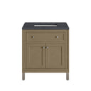 Walnut Whisper / Charcoal Soapstone - 3 Faucet Holes