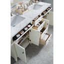 Bright White / Carrara White - 3 Faucet Holes