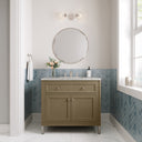 Walnut Whisper / Eternal Jasmine Pearl - 3 Faucet Holes