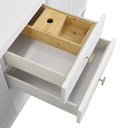 Bright White / White Zeus - 3 Faucet Holes