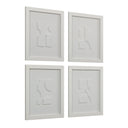 Renwil Ispra 19" Wide Wall Decor - Matte White