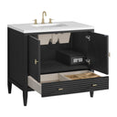 Carbon Oak / No Countertop