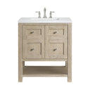 Whitewashed Oak / Arctic Fall - 3 Faucet Holes