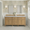 Light Natural Oak / Eternal Jasmine Pearl - 3 Faucet Holes
