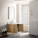 Light Natural Oak / White Zeus - 3 Faucet Holes