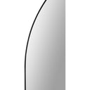 Renwil Webster 40" Tall Oval Wall Mirror - Black