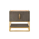 Ash Gray / Radiant Gold - 1 Faucet Hole