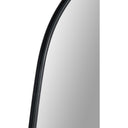 Renwil Bergen 36" Tall Rectangle Wall Mirror - Black