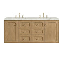 Light Natural Oak / Victorian Silver - 3 Faucet Holes