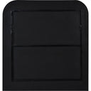 Renwil Luka 40" Tall Irregular Wall Mirror - Black