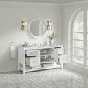 Bright White / Carrara White - 3 Faucet Holes