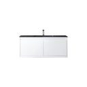 Glossy White / Charcoal Black - 1 Faucet Hole