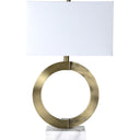 Renwil Skylar 27" Length Table Lamp - Antique Brass