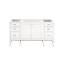 Glossy White / No Countertop