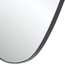 Renwil Gela 36" H x 23" W Wall Mirror - Black