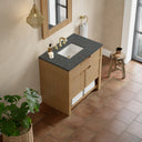 Seaside Oak / Parisien Bleu - 3 Faucet Holes