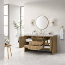Light Natural Oak / Victorian Silver - 3 Faucet Holes