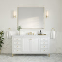 Glossy White / Ethereal Noctis - 3 Faucet Holes