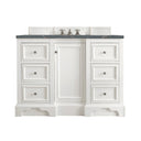 Bright White / Parisien Bleu - 3 Faucet Holes
