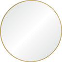 Renwil Alegre 30" Tall Round Wall Mirror - Yellow