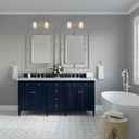 Victory Blue / Victorian Silver - 3 Faucet Holes