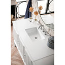 Glossy White / White Zeus - 3 Faucet Holes