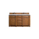 Saddle Brown / Eternal Jasmine Pearl - 3 Faucet Holes