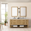 Light Natural Oak / Eternal Jasmine Pearl - 3 Faucet Holes