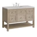 Whitewashed Oak / Eternal Jasmine Pearl - 3 Faucet Holes