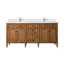 Saddle Brown / White Zeus - 1 Faucet Hole