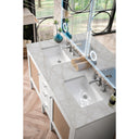 Glossy White / Victorian Silver - 3 Faucet Holes